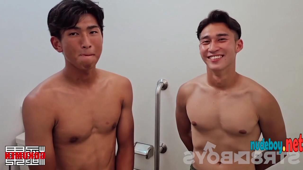 songkran gay porn - Japanese guy masturbates with big cock in car